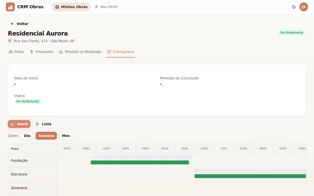 Portal do cliente
